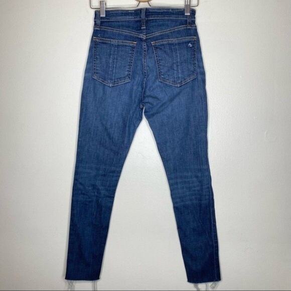 RAG‎ & BONE Nina High Rise Skinny Ankle Jeans 26 - Picture 3 of 6